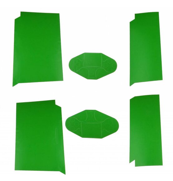 Playstation 4 Sticker Green