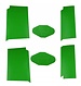 Playstation 4 Sticker Green