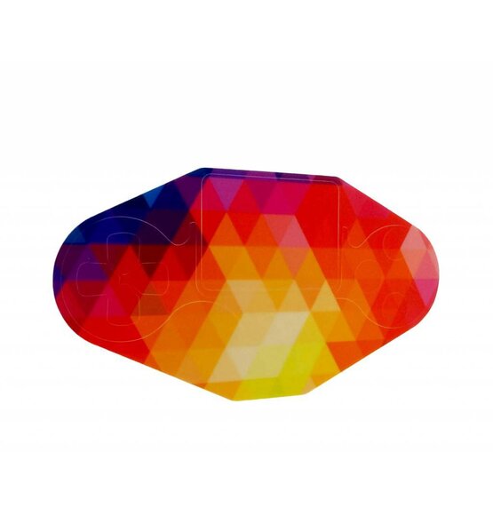PS4 Aufkleber Bunt Mosaik