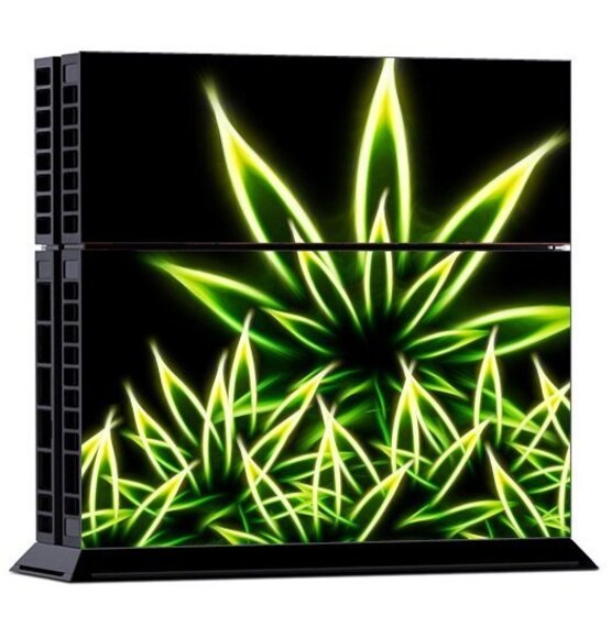 Playstation 4 Sticker Luminous Flower