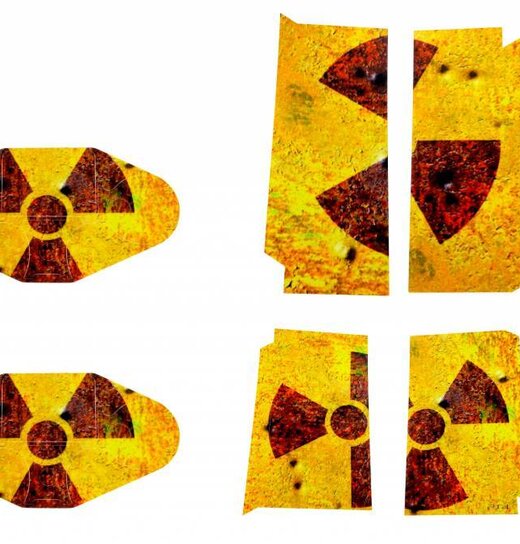 Radioactivity Sticker For The Playstation 4