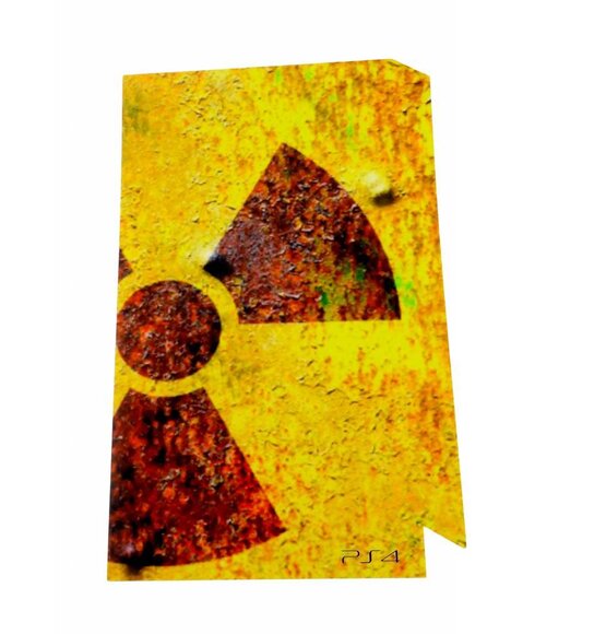 Radioactivity Sticker For The Playstation 4