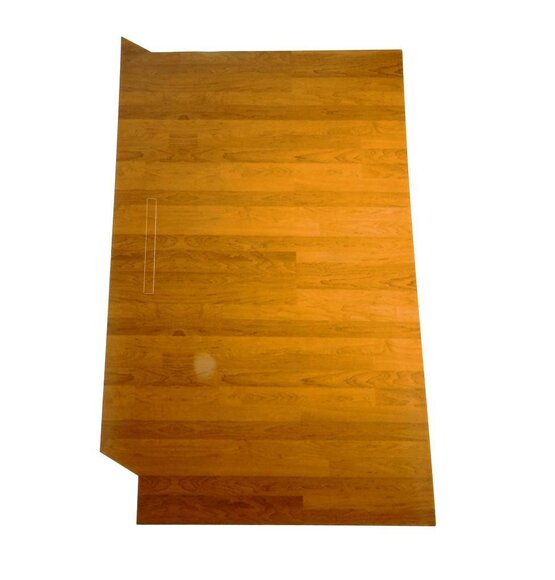 PS4 Aufkleber Holz Kirsche