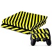 Sticker Black / Yellow Zebra For The Playstation 4