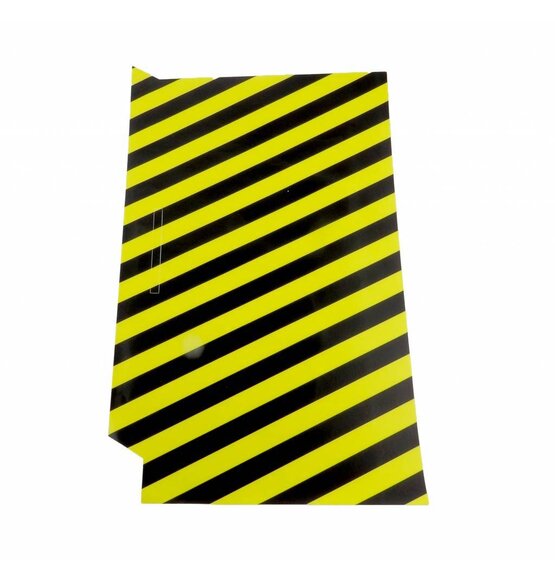 Sticker Black / Yellow Zebra For The Playstation 4