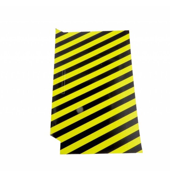 Sticker Black / Yellow Zebra For The Playstation 4