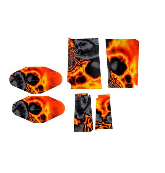Lava Sticker For The Playstation 4