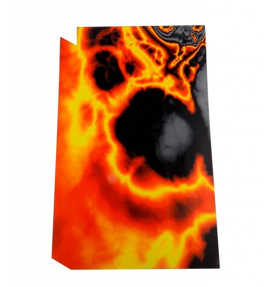 Lava Sticker For The Playstation 4