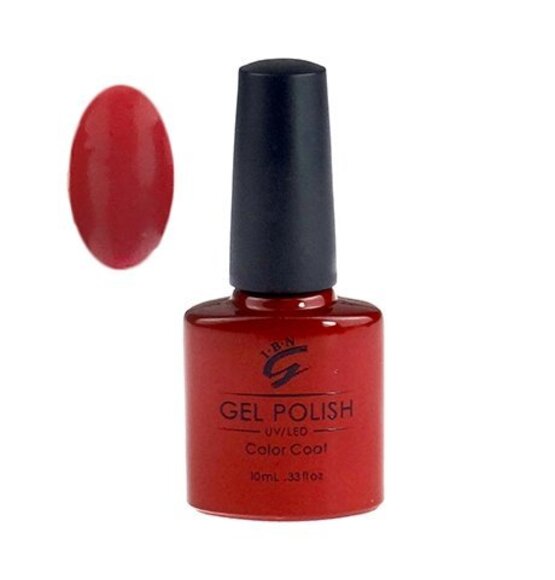 IBN Gel Nail Polish Ruby Red