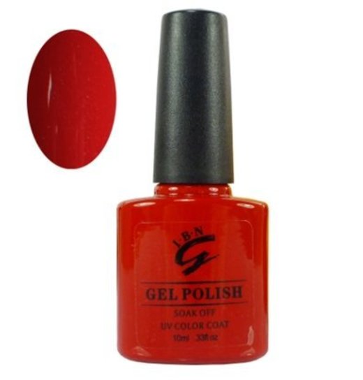 IBN Gel Nail Polish Red Shine