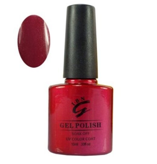 IBN Gel-Nagellack Weinrot