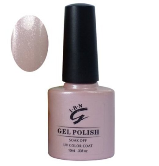 IBN Gel-Nagellack Perlmutt Weiß