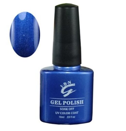 IBN Gel Nail Polish Just Blue