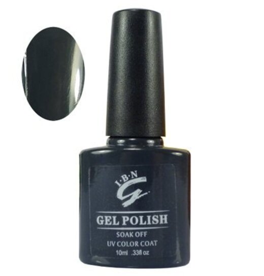 IBN Gel Nail Polish Dark Grey