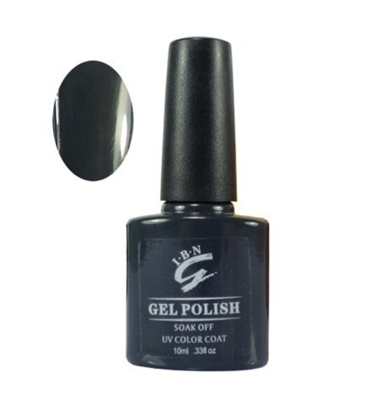 IBN Gel Nail Polish Dark Grey