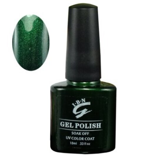 IBN Gel Nail Polish Dark Green