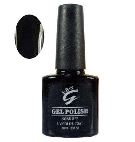 IBN Gel-Nagellack Schwarz