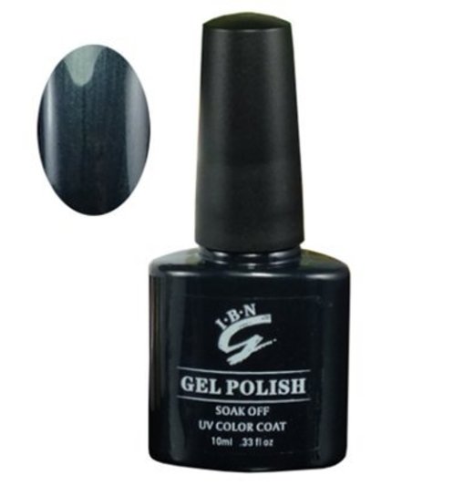 IBN Gel Nail Polish Black Roasted