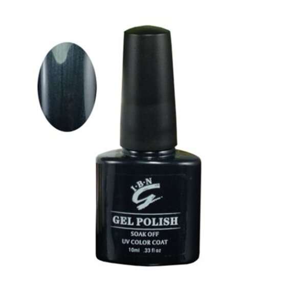 IBN Gel Nail Polish Black Roasted