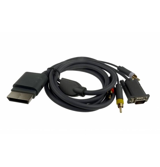 VGA And AV Video Cable For Xbox 360