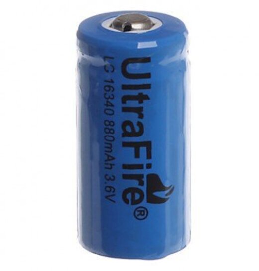UltraFire 16340 Batterie