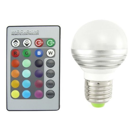 LED Light Color With Remote Control 10W