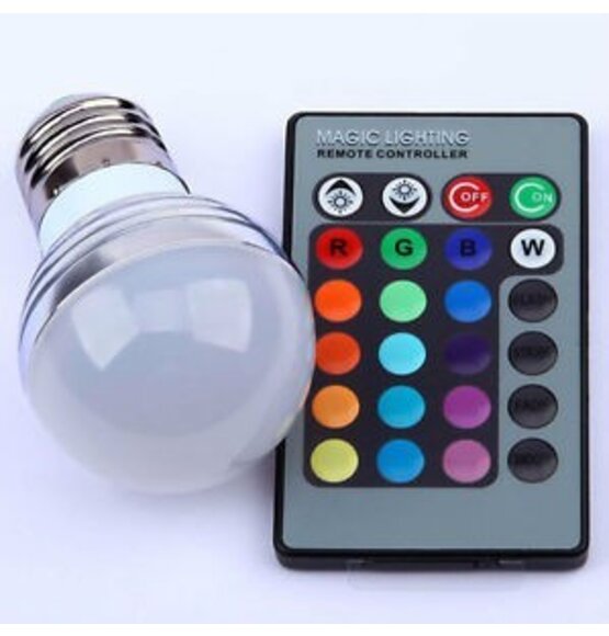 LED Light Color With Remote Control 10W