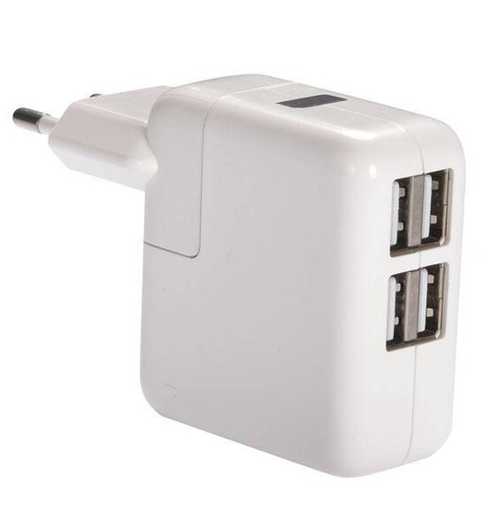 USB Power Adapter 4 Port
