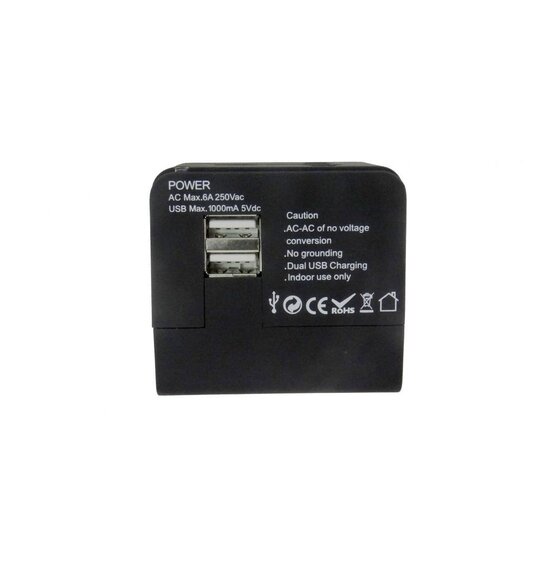 Travel Plug With USB