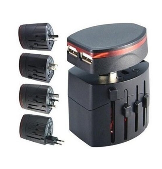World Plug With USB