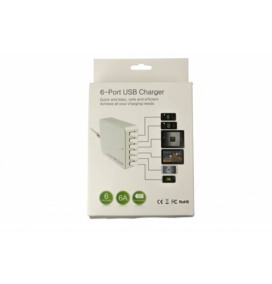 6-Port USB Charger