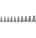 Nozzles Stainless Steel Smooth