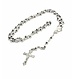 Rosary Plastic Silver