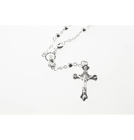 Rosary Bracelet / Silver Key