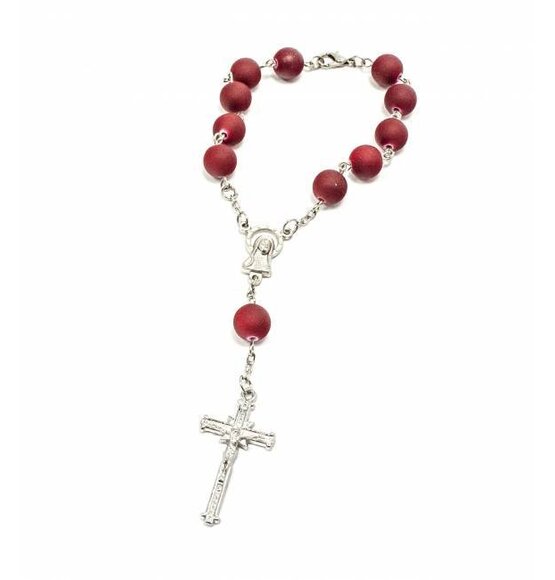 Rosenkranz Armband Rot