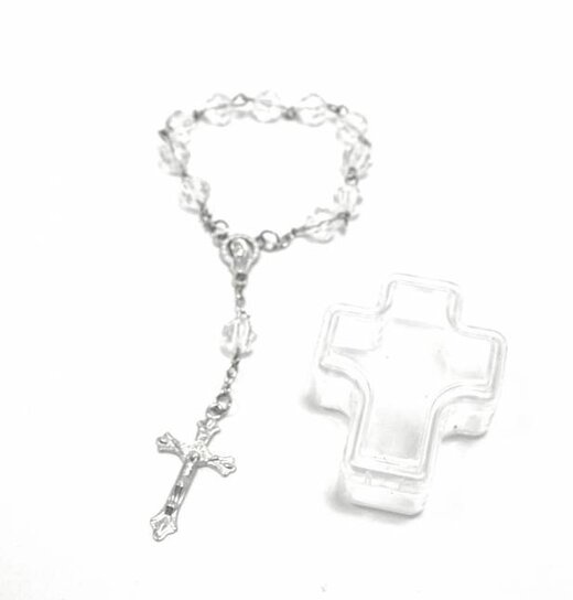 Rosenkranz Armband / Clear Key Im Kasten