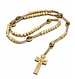 Wooden Rosary Blankhout With Saints / Relief