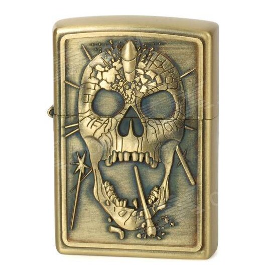 Petrol Lighter Kantai Skull