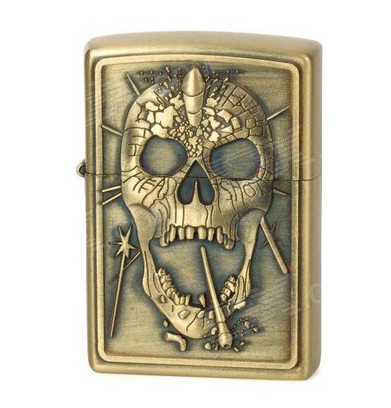Petrol Lighter Kantai Skull