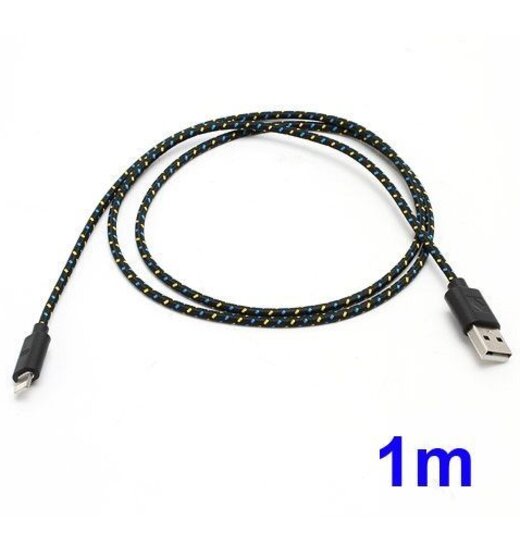 Nylon Cable USB Lightning