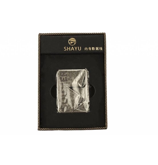 USB Lighter Shayu Silber