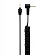 4.2Mm Spiralkabel Mit 3,5-Mm-Twist-Verschluss-Stecker Schwarz