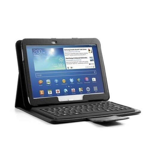 Bluetooth Keyboard Case For Galaxy Tab 3 - 10.1 Inches
