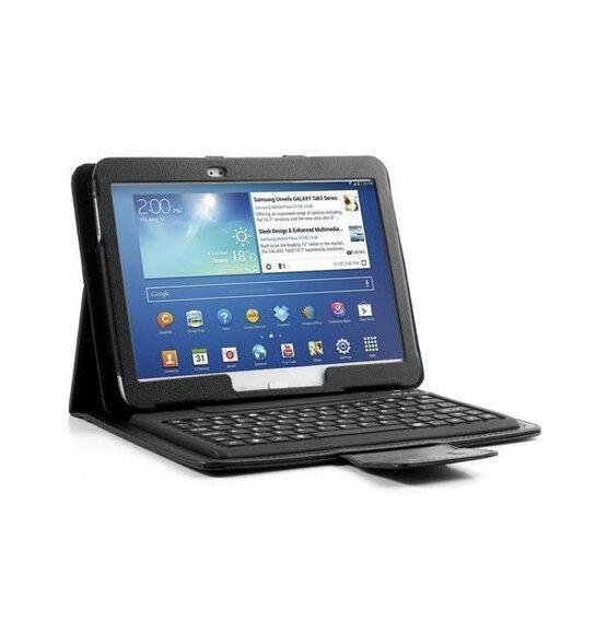 Bluetooth Keyboard Case For Galaxy Tab 3 - 10.1 Inches