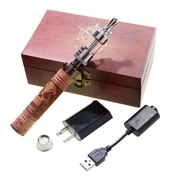 Wood Deluxe Electronic Cigarette