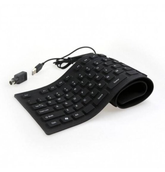 Aufrollbare Tastatur