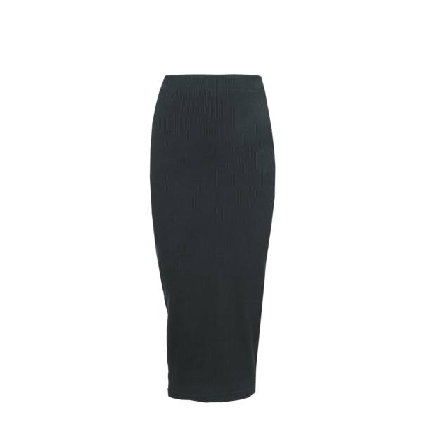 La Sisters Long Ribbed Tube Skirt la sisters kopen in de aanbieding