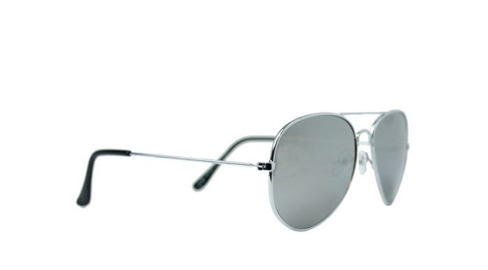 Fashion Mania Zonnebril Aviator Zilver fashion mania kopen in de aanbieding