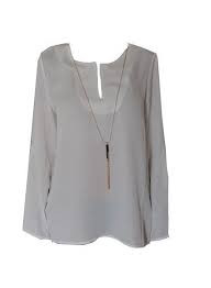 Fashion Mania White Tuniek fashion mania kopen in de aanbieding