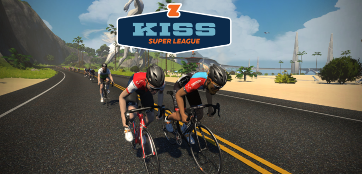 Kiss super league on Zwift